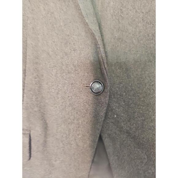 Banana Republic Green Military Blazer Womens Size 12 - Picture 4 of 9